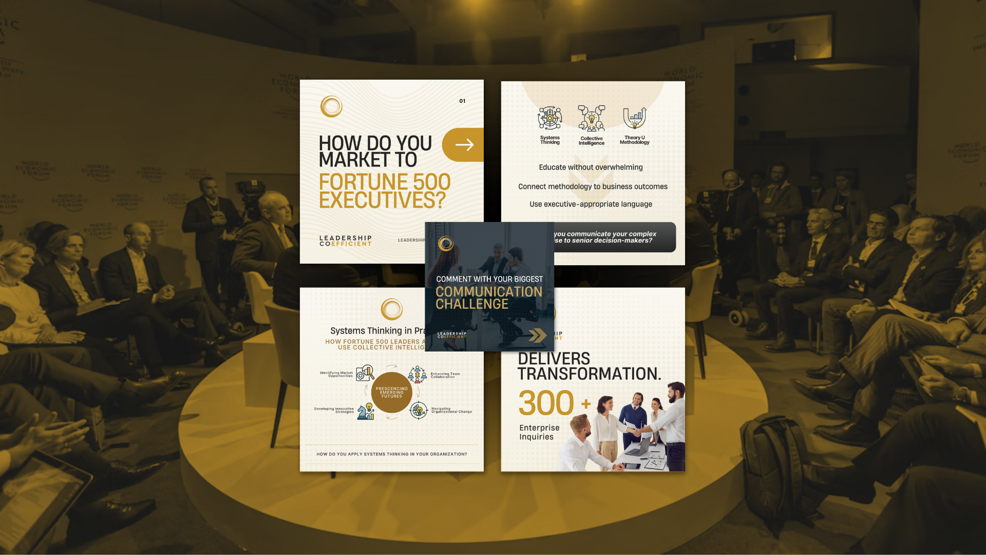 (1) How Leadership Coefficient Generated 300+ Fortune 500 Inquiries